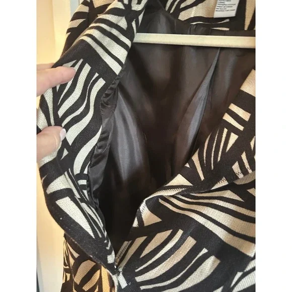 Carole Little 100% Linen Blazer Jacket Classic Career Women's size M - Picture 6 of 8